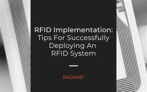 how to use rf id in projects|8 steps for a successful RFID implementation .